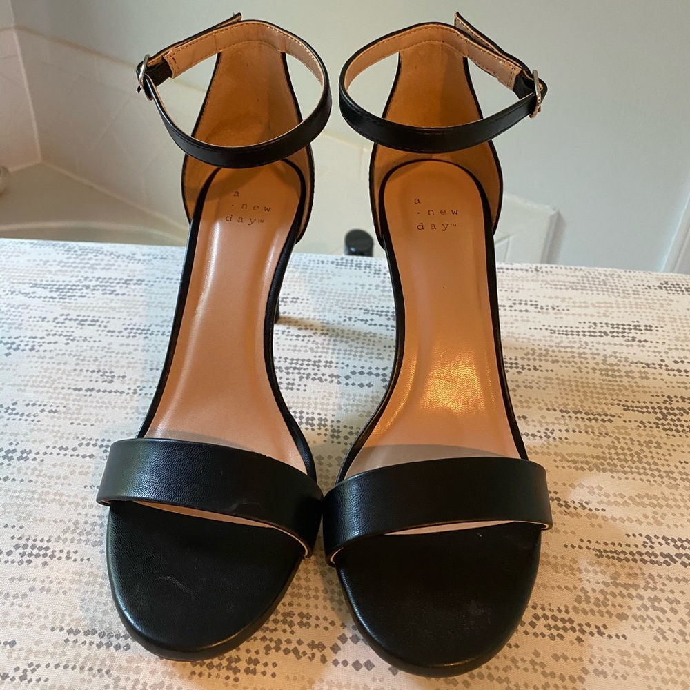 Strap high heels